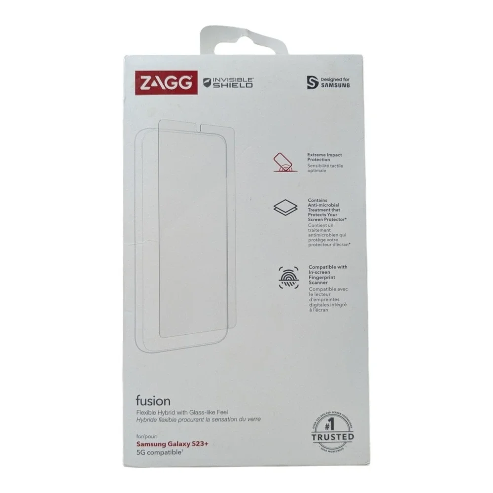 F3. ZAGG Invisible Shield Fusion Screen Protector For Samsung‎ Galaxy S23+